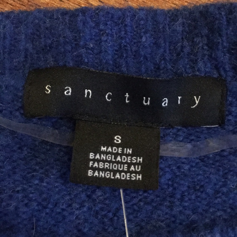 Sanctuary Fuzzy Knit Pocket Sweater - Picture 3 of 7